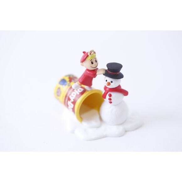 Hallmark, 2005, Hasbro, Play-Doh, Building Snowman, Ornament, Christmas, Vintage - Picture 1 of 3